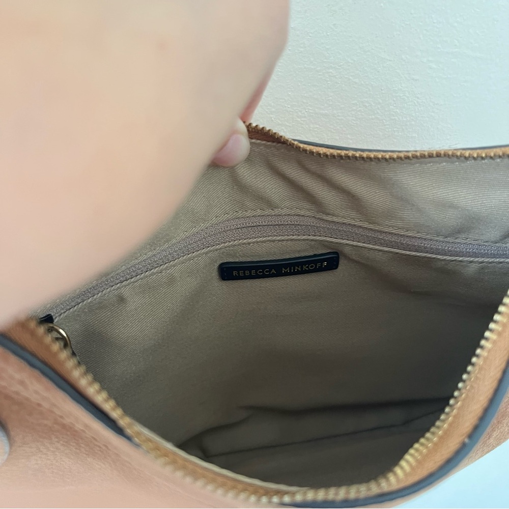 Rebecca Minkoff | brown suede crossbody purse - Picture 4 of 5